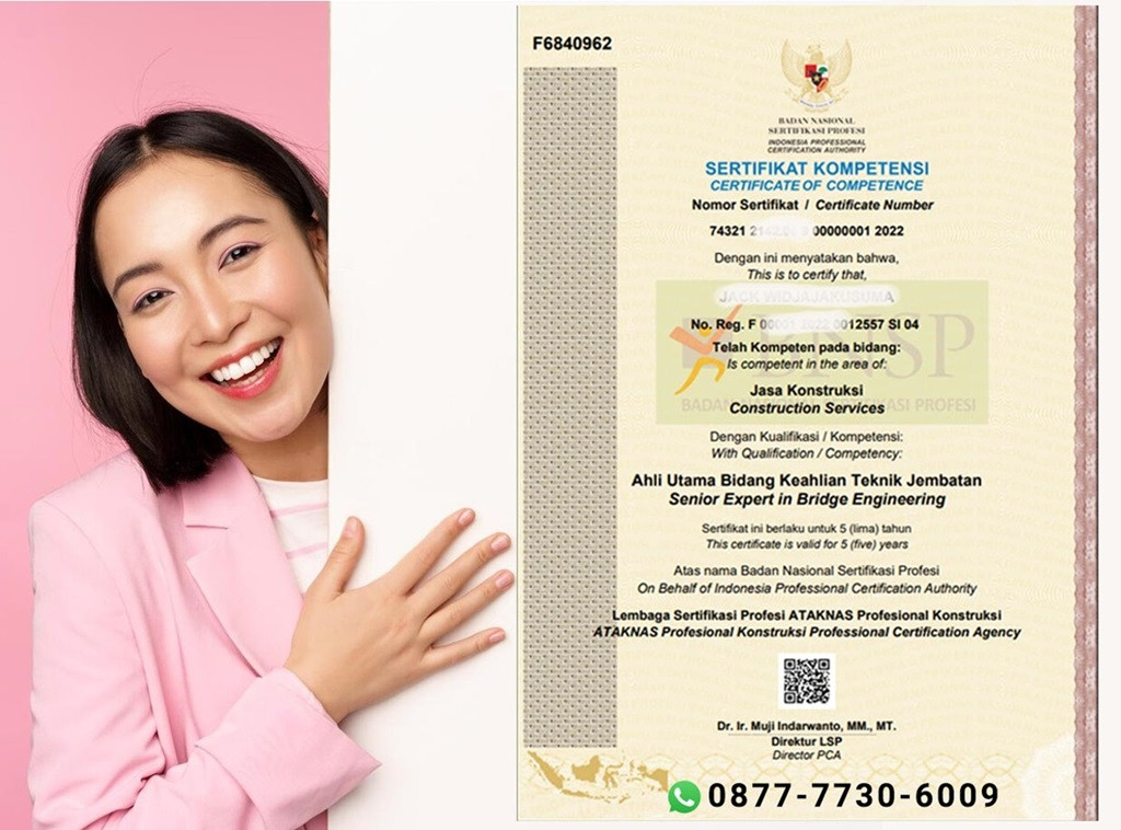 Sertifikat BNSP SUPERVISOR SUMBER DAYA MANUSIA